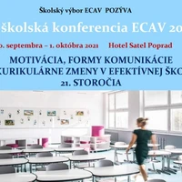 7. školská konferencia ECAV 2021 - POZVÁNKA